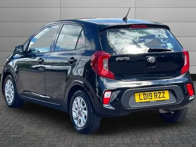 Used Kia Picanto 83 HP (61 kW) 2019 Black Hatchback