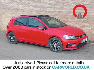 Used VW Golf VII R-line 150 HP (110 kW) 2019 Red Hatchback