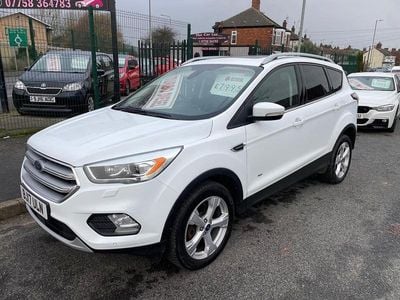 White Used 2017 Ford Kuga Titanium SUV | £7,995 (Fair price)