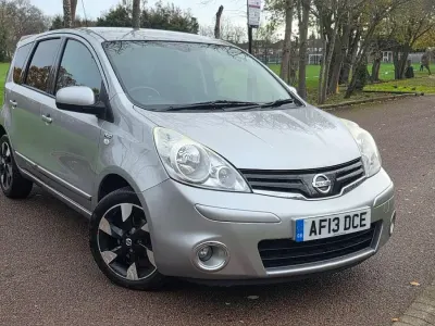 Used Nissan Note N-TEC 110 HP (80 kW) 2013 Silver Hatchback