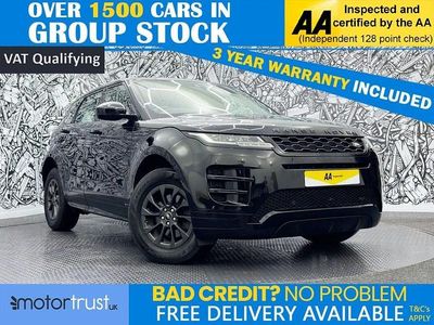 Used Land Rover Range Rover evoque R-Dynamic 150 HP (110 kW) 2020 Black SUV