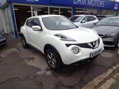 Used Nissan Juke Acenta 112 HP (82 kW) 2019 White SUV