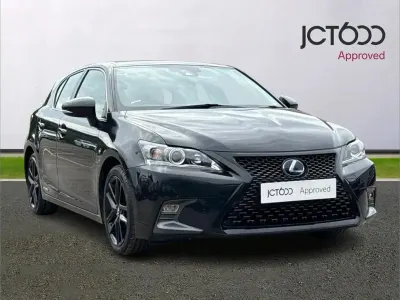 Used Lexus CT200h 134 HP (98 kW) 2021 Black Hatchback
