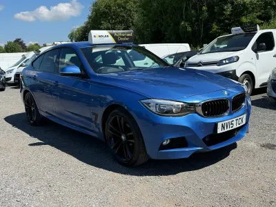 Used BMW 320 M Sport 184 HP (135 kW) 2015 Blue Hatchback