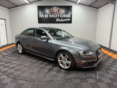 Used Audi A4 S-Line 190 HP (139 kW) 2015 Grey Sedan