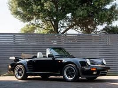 Used Porsche 911 Carrera Cabriolet 231 HP (169 kW) 1988 Black Cabriolet