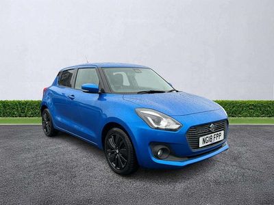 Blue Used 2018 Suzuki Swift SZ5 Hatchback | £8,569 (Fair price)