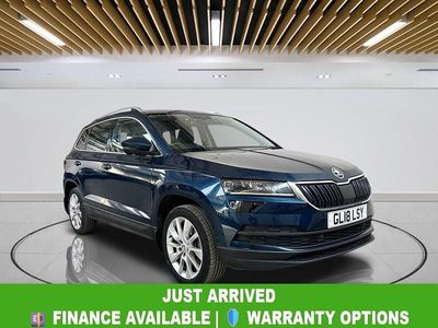 Used Skoda Karoq SE L 150 HP (110 kW) 2018 Blue SUV