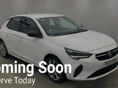 Używany Vauxhall Corsa 75 KM (55 kW) 2021 Biały Hatchback