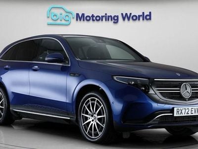 Used Mercedes EQC400 AMG line 300 kW (408 HP) 2022 Blue SUV
