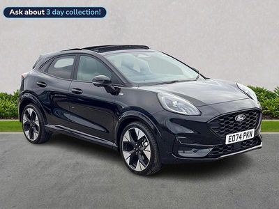 Black Used 2024 Ford Puma ST-Line X SUV | £23,125 (Expensive)