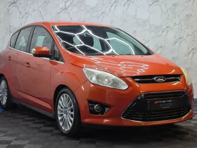 Used Ford C-MAX Titanium 113 HP (83 kW) 2012 Red MPV