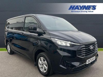 Black New 2025 Ford Transit Custom Limited Van | £29,995 (Fair price)