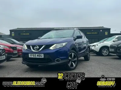 Used Nissan Qashqai N-TEC 110 HP (80 kW) 2015 Blue SUV