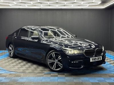 Used BMW 740L M Sport 2019 Black Sedan