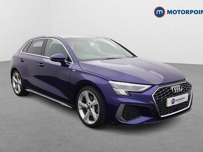 Used Audi A3 S-Line 2021 Blue Sedan