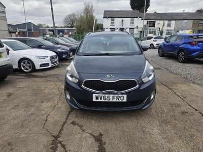 Used Kia Carens 2015 Blue MPV
