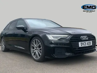Begagnad Audi A6 Black Edition 204 HK (150 kW) 2021 Svart Kombi
