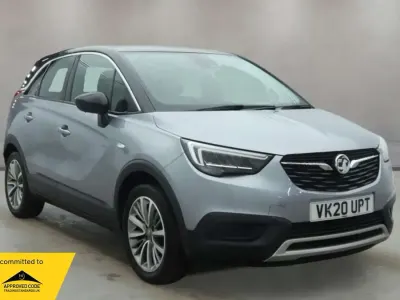Used Vauxhall Crossland X SRi 83 HP (61 kW) 2020 Grey SUV