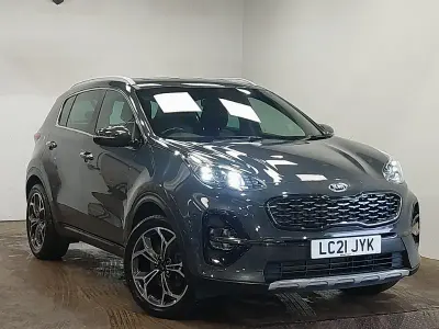 Used Kia Sportage GT-Line 150 HP (110 kW) 2021 Grey SUV