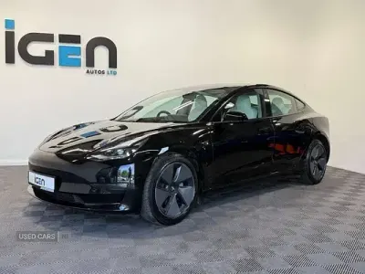 Used Tesla Model 3 Long Range AWD 366 kW (498 HP) 2022 Black Sedan