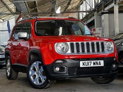 Used Jeep Renegade Limited 140 HP (102 kW) 2017 Orange SUV