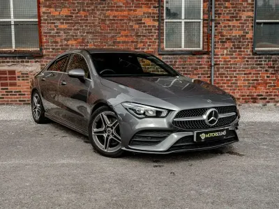 Used Mercedes CLA200 AMG line 163 HP (119 kW) 2019 Grey Coupe