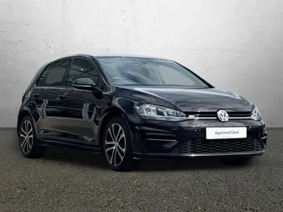 Used VW Golf VII R-line 2019 Black Hatchback