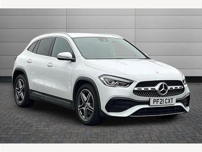 Used Mercedes GLA200 AMG line 150 HP (110 kW) 2021 White SUV