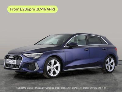 Used Audi A3 Sportback S-Line 150 HP (110 kW) 2023 Blue Hatchback