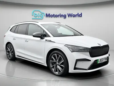 Used Skoda Enyaq iV SportLine 150 kW (204 HP) 2021 White SUV