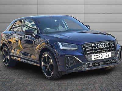 Used Audi Q2 Black Edition 150 HP (110 kW) 2023 Blue SUV
