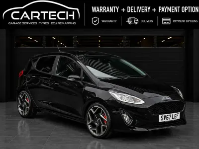 Used Ford Fiesta Zetec 100 HP (73 kW) 2017 Black Hatchback