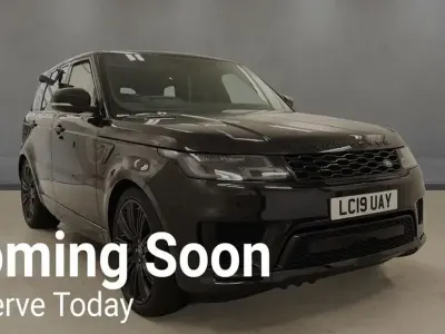 Used Land Rover Range Rover Sport Autobiography Dynamic 517 HP (380 kW) 2019 Black SUV