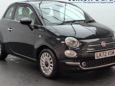 Black Used 2022 Fiat 500 Dolcevita Hatchback | £9,050 (Fair price)
