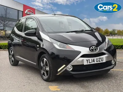 Used Toyota Aygo X-clusiv 69 HP (50 kW) 2014 Black Hatchback