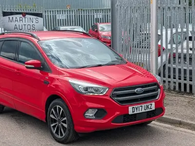 Used Ford Kuga ST-Line 120 HP (88 kW) 2017 Red SUV