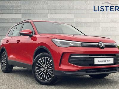 Persimmon red Used 2024 VW Tiguan Life SUV | £28,961 (Expensive)