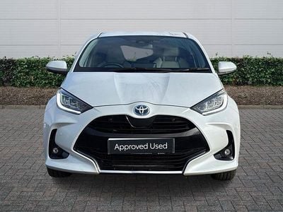 Used Toyota Yaris Hybrid 2022 White Hatchback