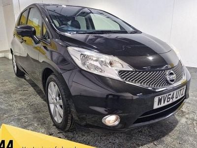 Begagnad Nissan Note S 90 HK (66 kW) 2014 Svart Halvkombi