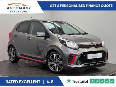 Used Kia Picanto GT-Line 65 HP (47 kW) 2017 Silver Hatchback