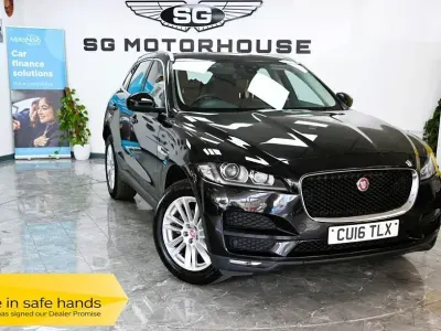 Used Jaguar F-Pace Portfolio 180 HP (132 kW) 2016 Black SUV