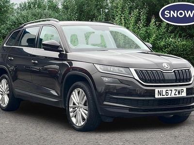 Used Skoda Kodiaq SE L 180 HP (132 kW) 2017 Brown SUV