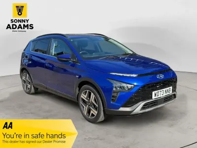 Used Hyundai Bayon Premium 120 HP (88 kW) 2024 Blue SUV