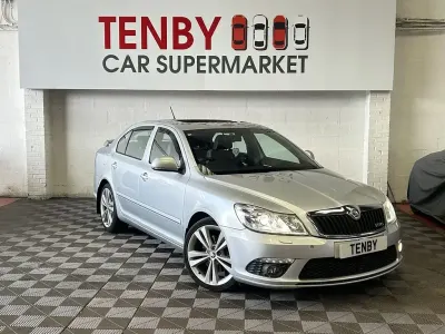 Used Skoda Octavia vRS 170 HP (125 kW) 2011 Silver Hatchback