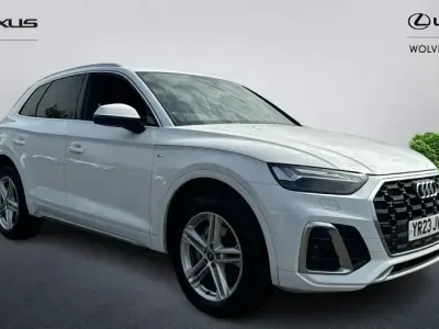 Used Audi Q5 S-Line 204 HP (150 kW) 2023 White SUV