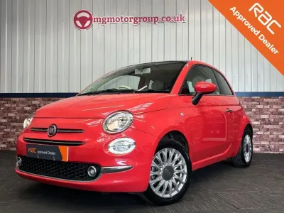 Usado Fiat 500 Lounge 69 CV (50 kW) 2015 Rosa Utilitario