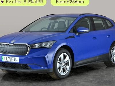 Used Skoda Enyaq iV ecoSuite 131 kW (179 HP) 2021 Blue SUV