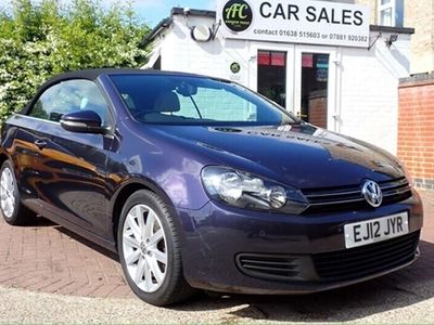 used VW Golf Cabriolet 1.6 S TDI BLUEMOTION TECHNOLOGY 2d 104 BHP