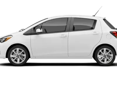 Begagnad Toyota Yaris Trend 101 HK (74 kW) 2013 Vit Halvkombi